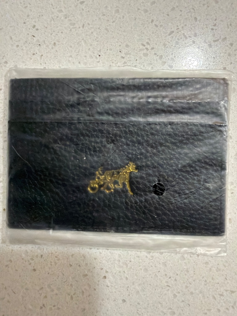 Leather Siegelman Stable Card Case Brand New — image 2 of 2